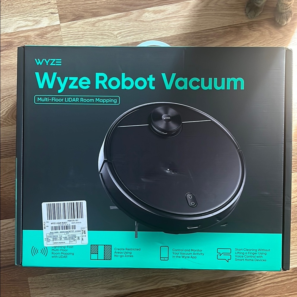 Wyze Smart Vacuum with LIDAR Technology